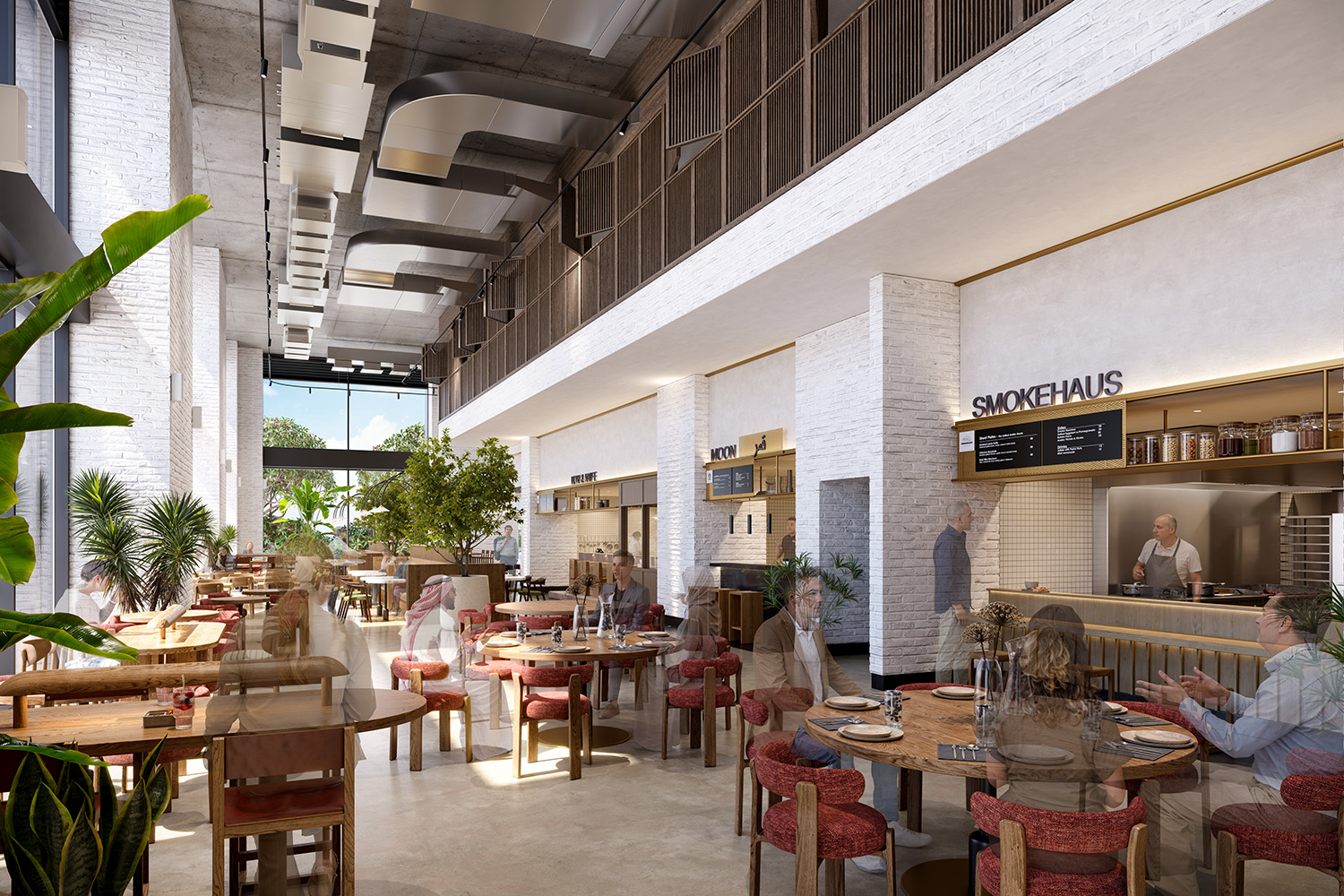 Hira Street - Dining Hall - East View 2